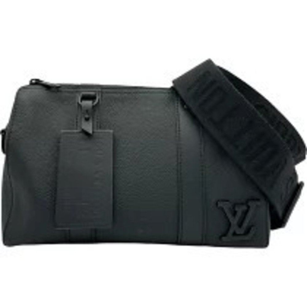 Louis Vuitton City Keepall Noir Black Aerogram Shoulder Bag